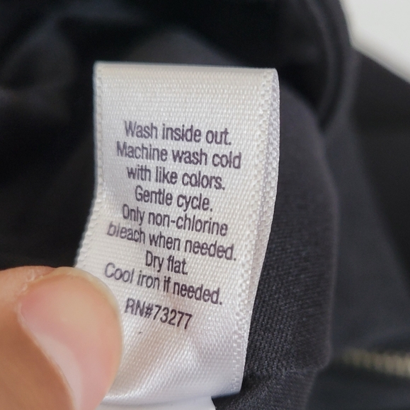 Jennifer Lopez Black Full Zip Up Front Midi Length Office Pencil Skirt - Picture 10 of 10